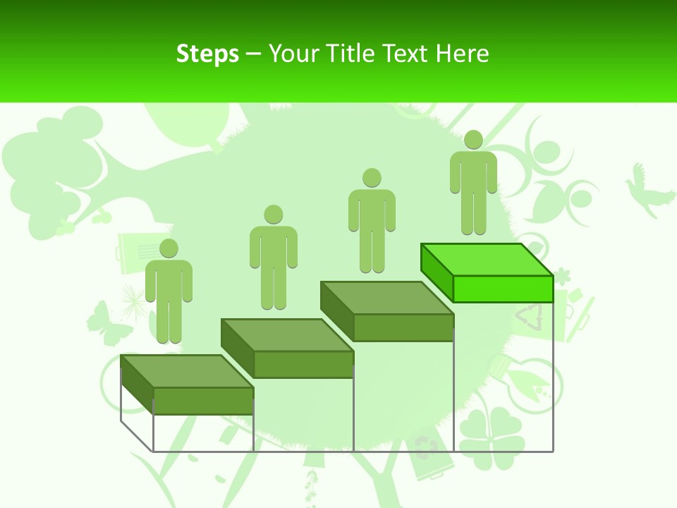 Tree Planet Green PowerPoint Template