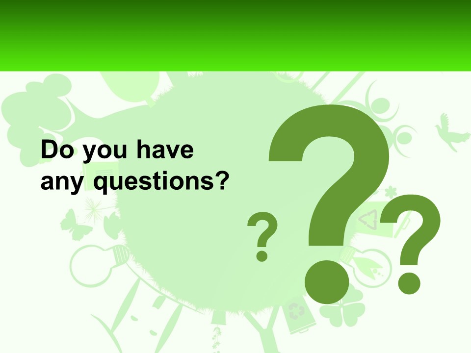 Tree Planet Green PowerPoint Template