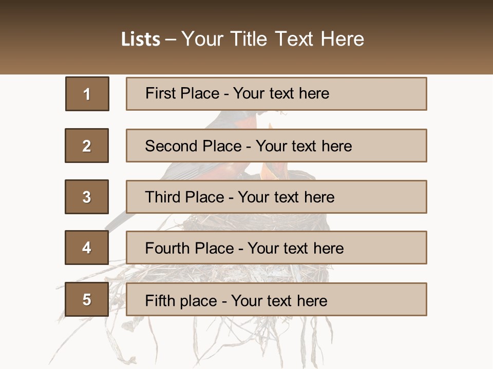 Feed Instinct Infant PowerPoint Template