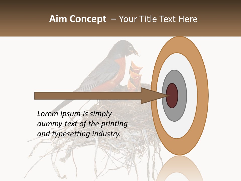 Feed Instinct Infant PowerPoint Template