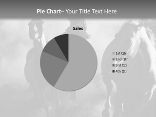 Gelding Country Tail PowerPoint Template