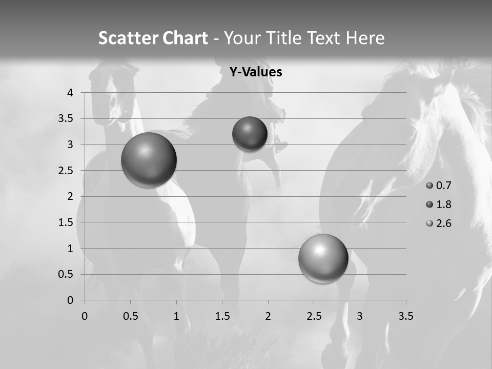 Gelding Country Tail PowerPoint Template