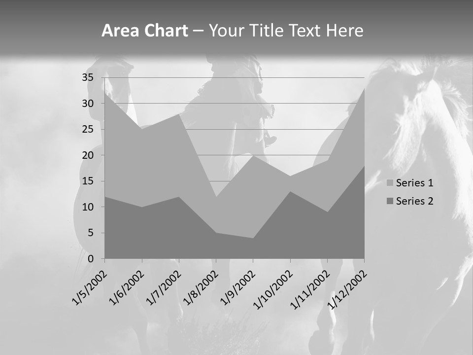 Gelding Country Tail PowerPoint Template