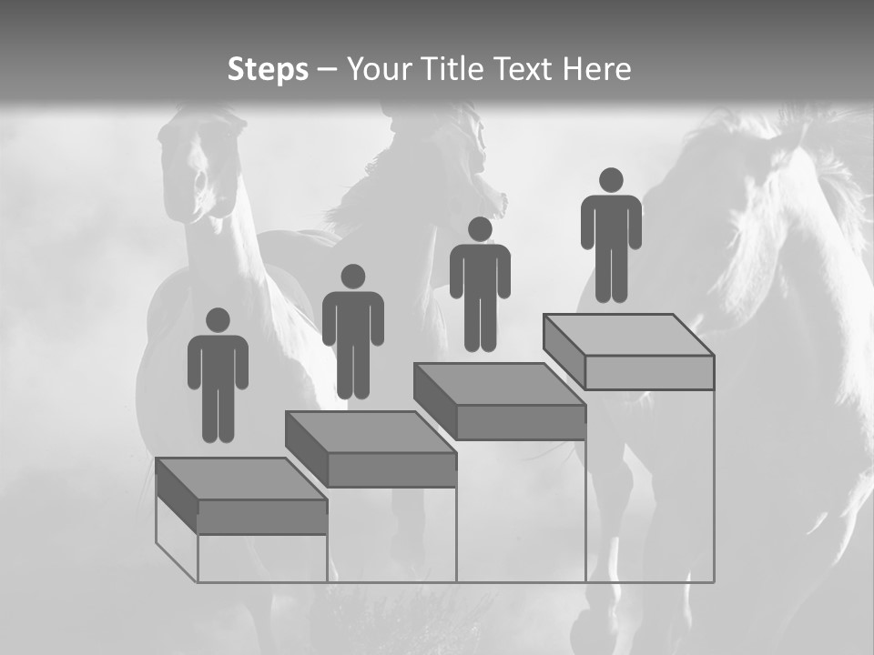 Gelding Country Tail PowerPoint Template