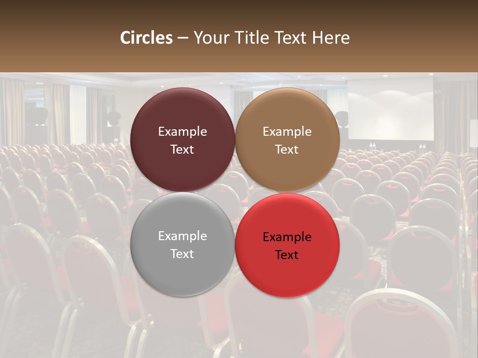 Teaching Conference Chair PowerPoint Template
