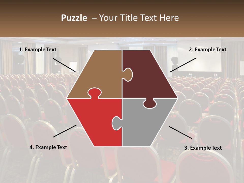 Teaching Conference Chair PowerPoint Template
