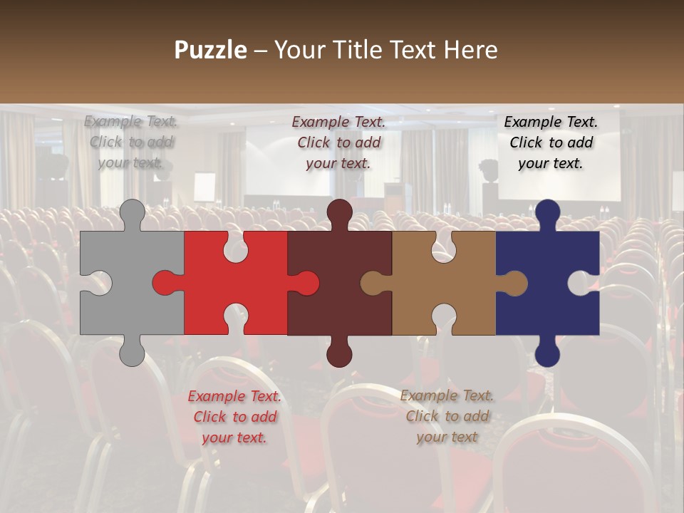 Teaching Conference Chair PowerPoint Template