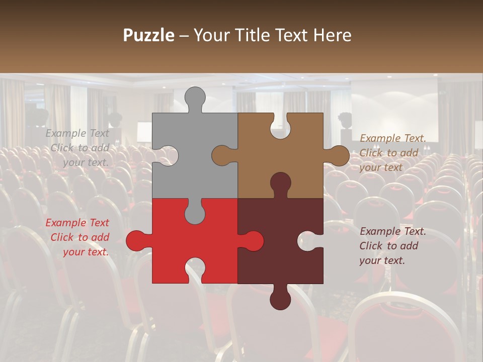 Teaching Conference Chair PowerPoint Template