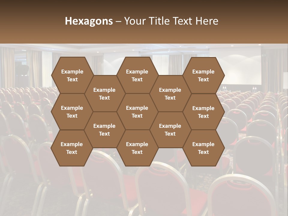 Teaching Conference Chair PowerPoint Template