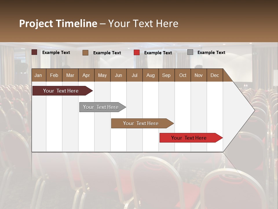 Teaching Conference Chair PowerPoint Template
