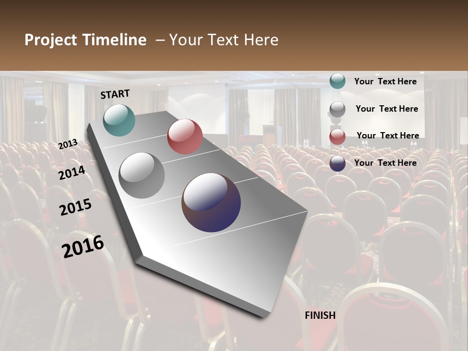 Teaching Conference Chair PowerPoint Template