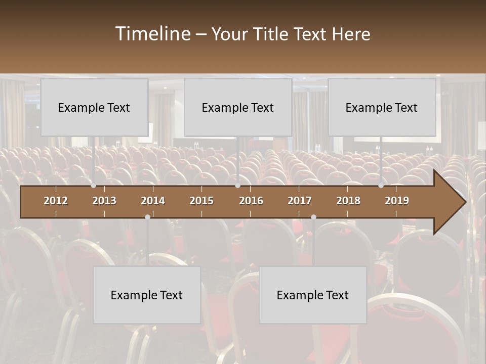Teaching Conference Chair PowerPoint Template