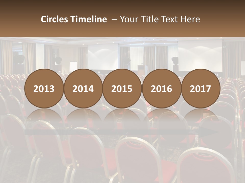 Teaching Conference Chair PowerPoint Template