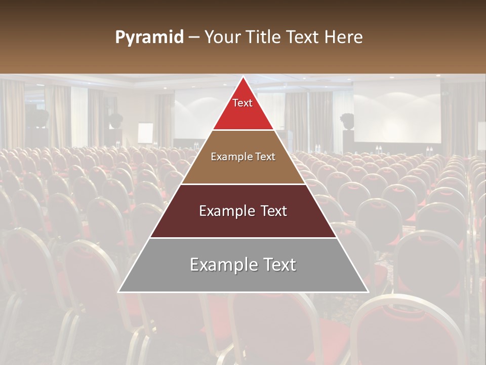 Teaching Conference Chair PowerPoint Template