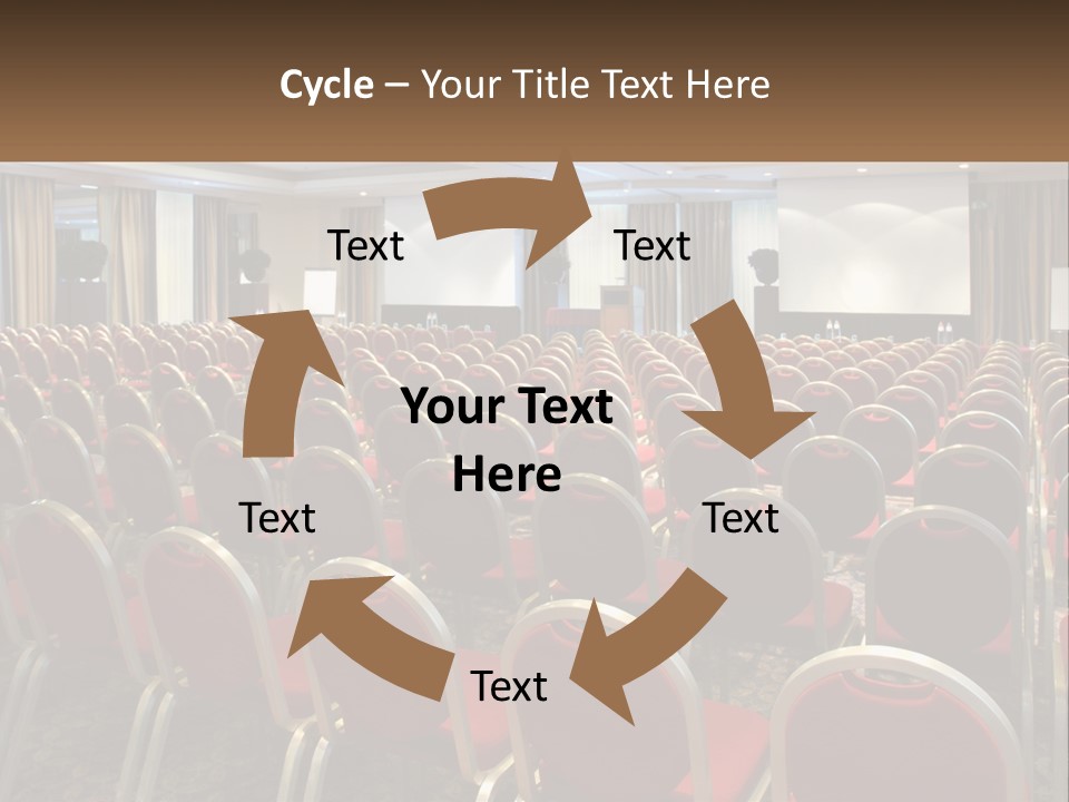 Teaching Conference Chair PowerPoint Template