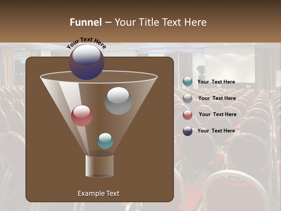 Teaching Conference Chair PowerPoint Template