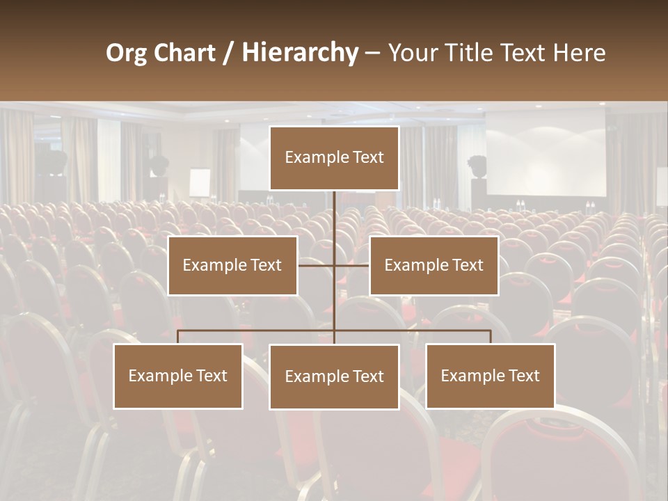 Teaching Conference Chair PowerPoint Template