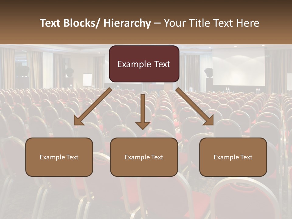 Teaching Conference Chair PowerPoint Template
