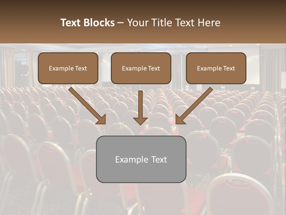 Teaching Conference Chair PowerPoint Template