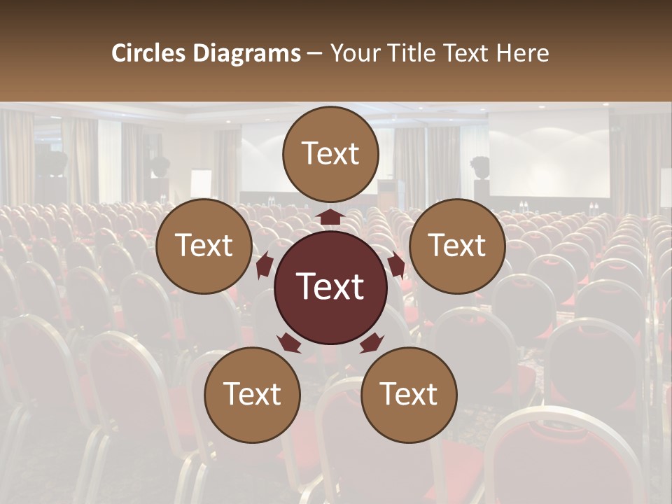 Teaching Conference Chair PowerPoint Template