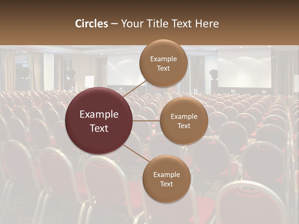 Teaching Conference Chair PowerPoint Template