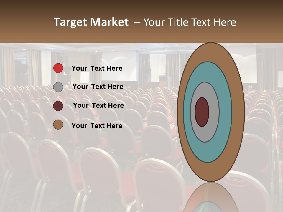 Teaching Conference Chair PowerPoint Template