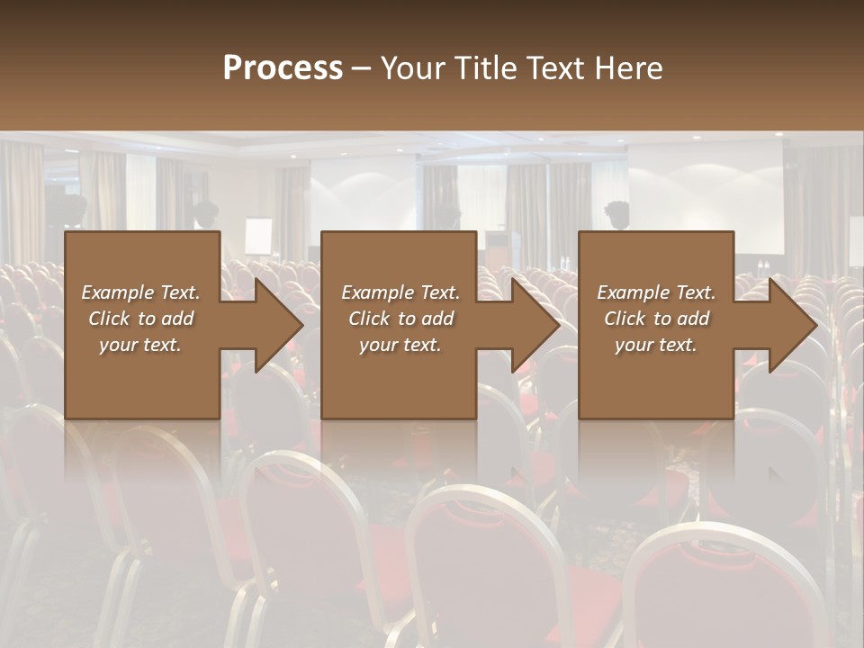 Teaching Conference Chair PowerPoint Template