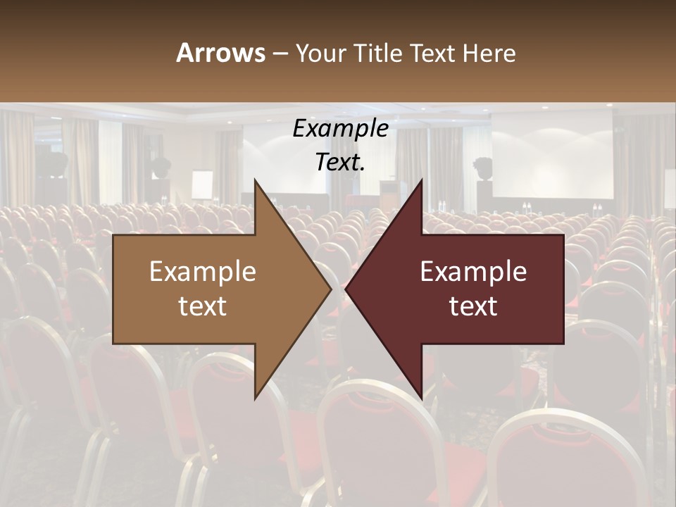 Teaching Conference Chair PowerPoint Template