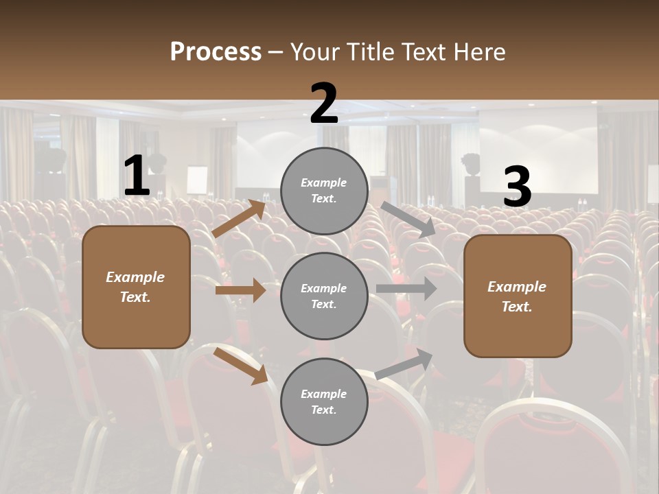 Teaching Conference Chair PowerPoint Template