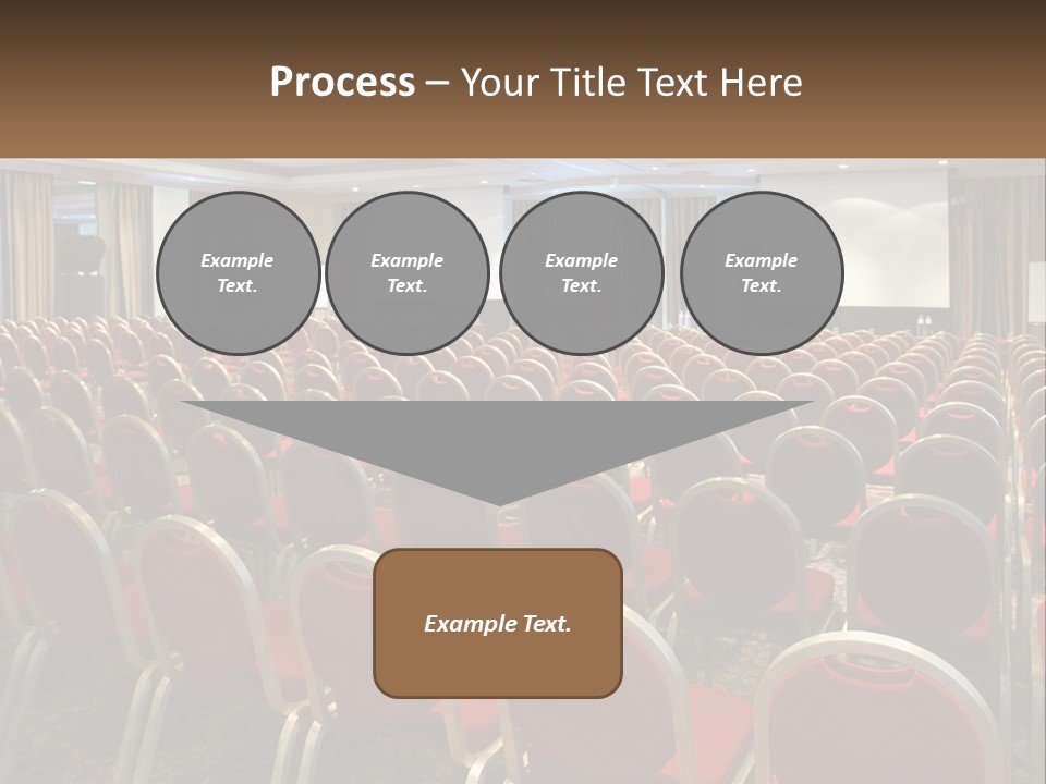 Teaching Conference Chair PowerPoint Template