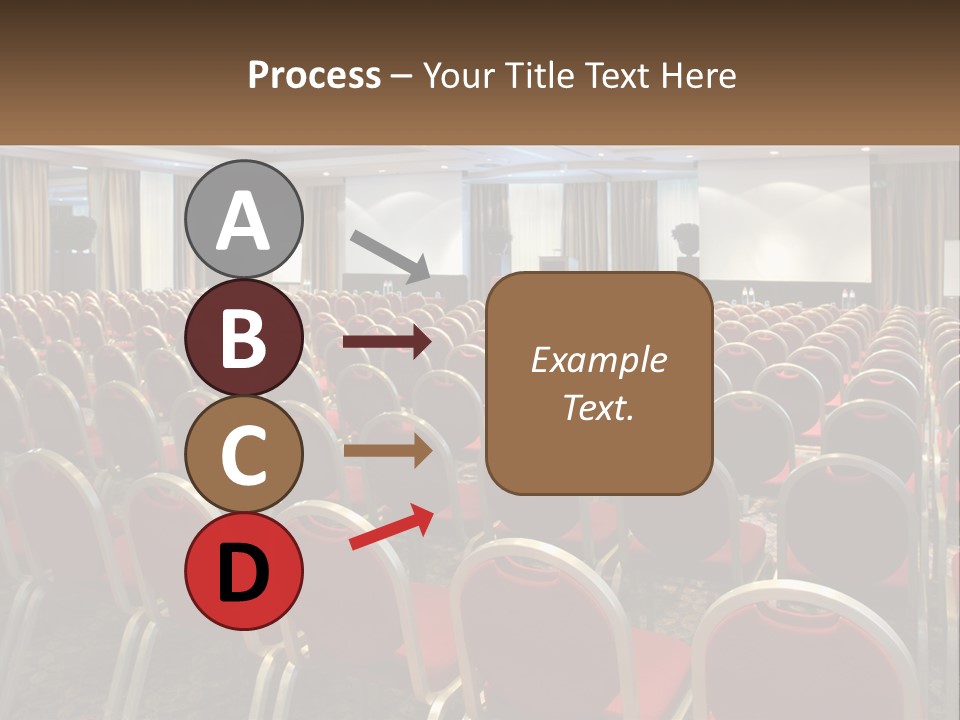 Teaching Conference Chair PowerPoint Template
