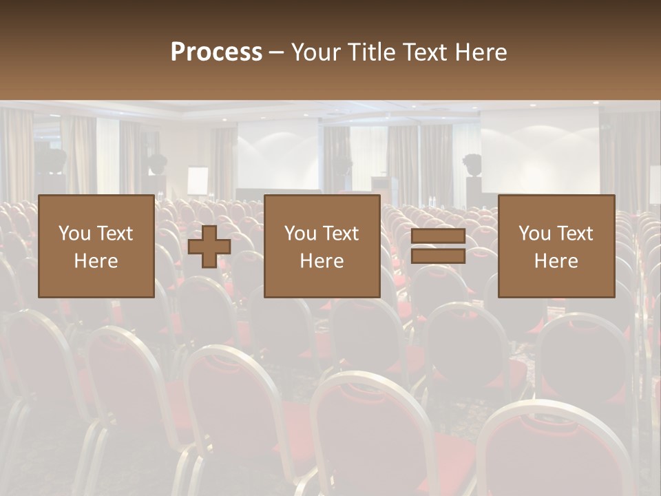 Teaching Conference Chair PowerPoint Template