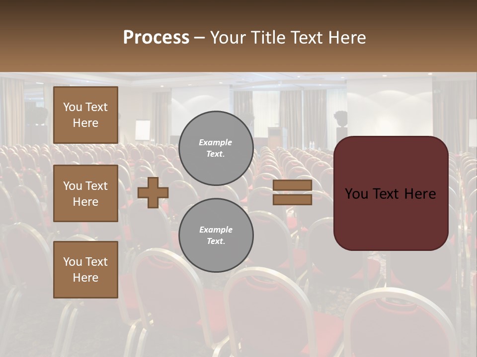 Teaching Conference Chair PowerPoint Template