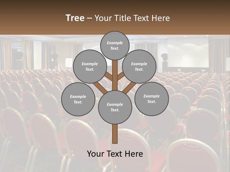 Teaching Conference Chair PowerPoint Template