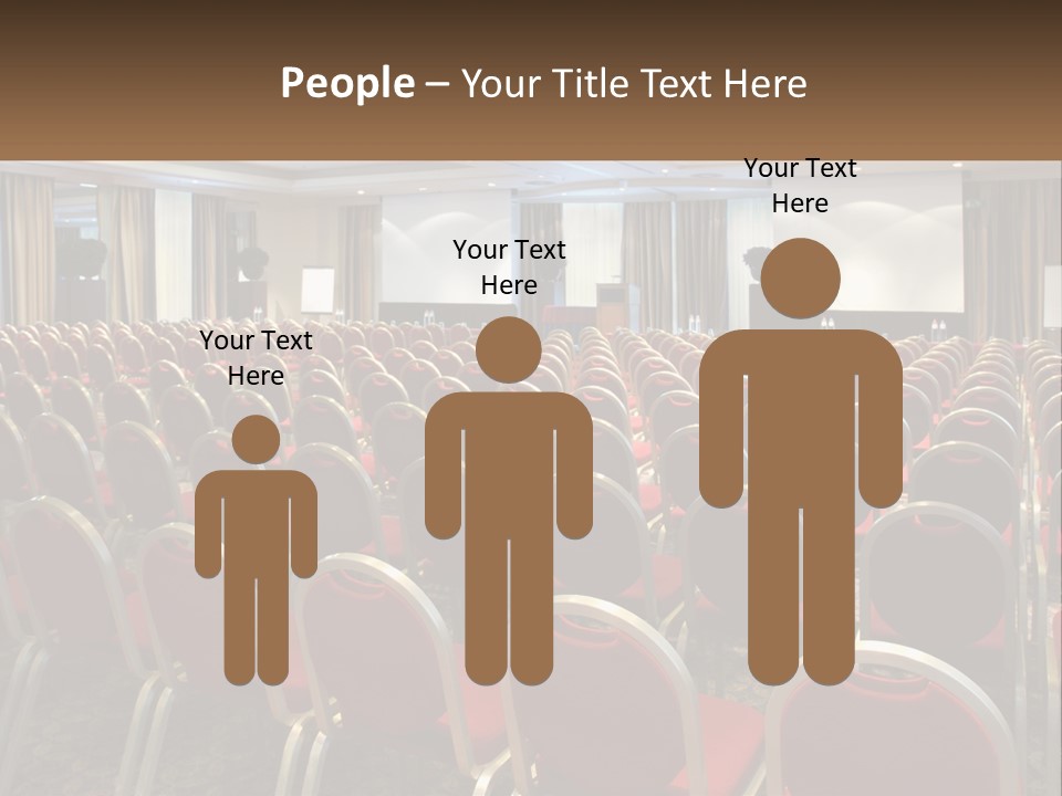 Teaching Conference Chair PowerPoint Template