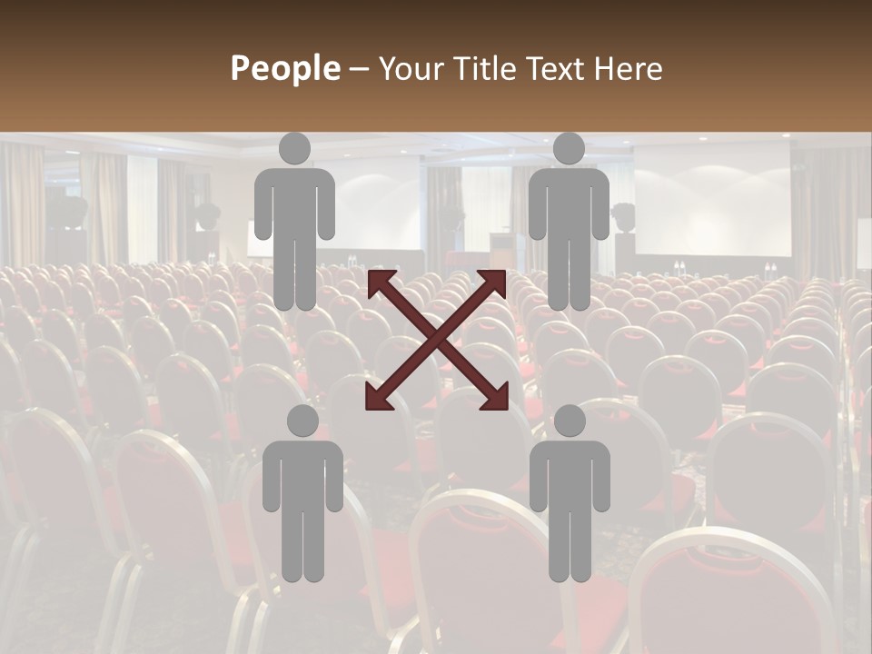 Teaching Conference Chair PowerPoint Template