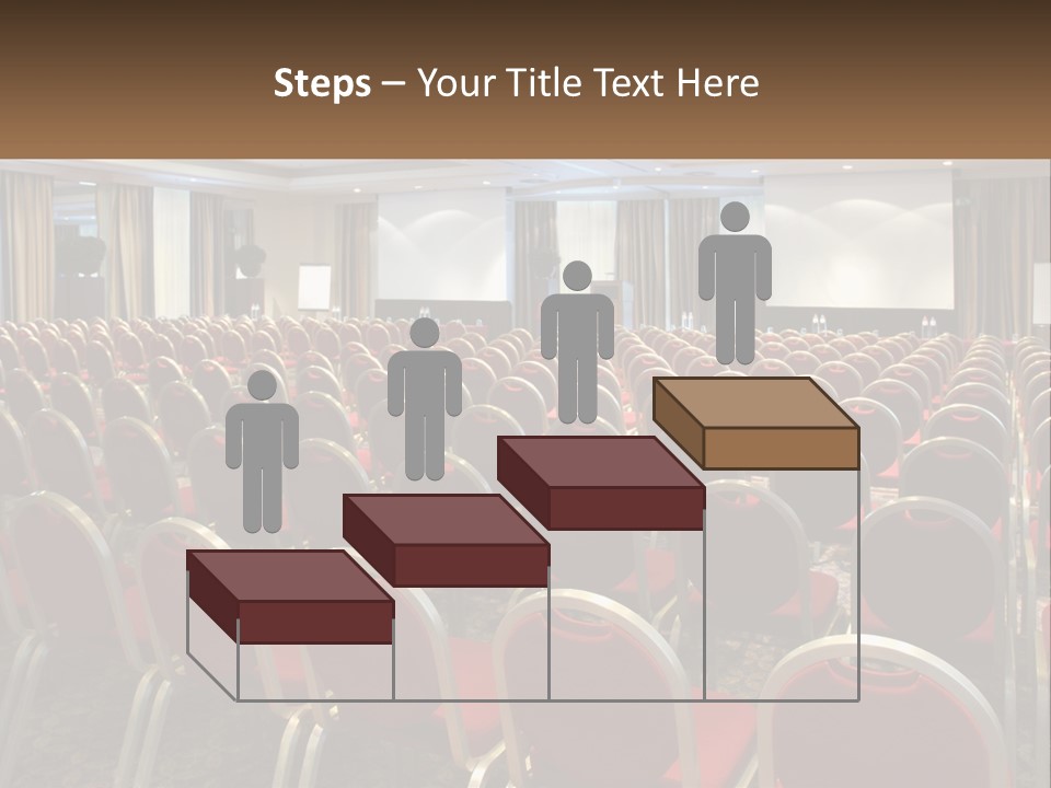 Teaching Conference Chair PowerPoint Template