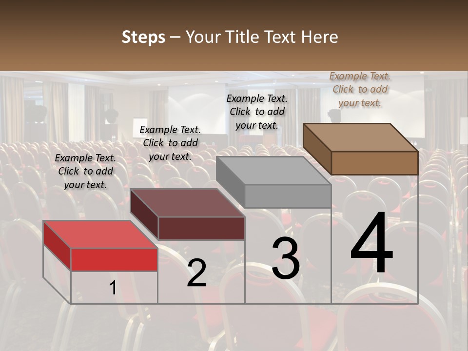 Teaching Conference Chair PowerPoint Template