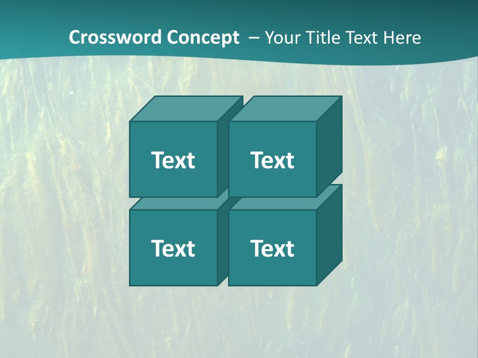 Algae Life Plant PowerPoint Template