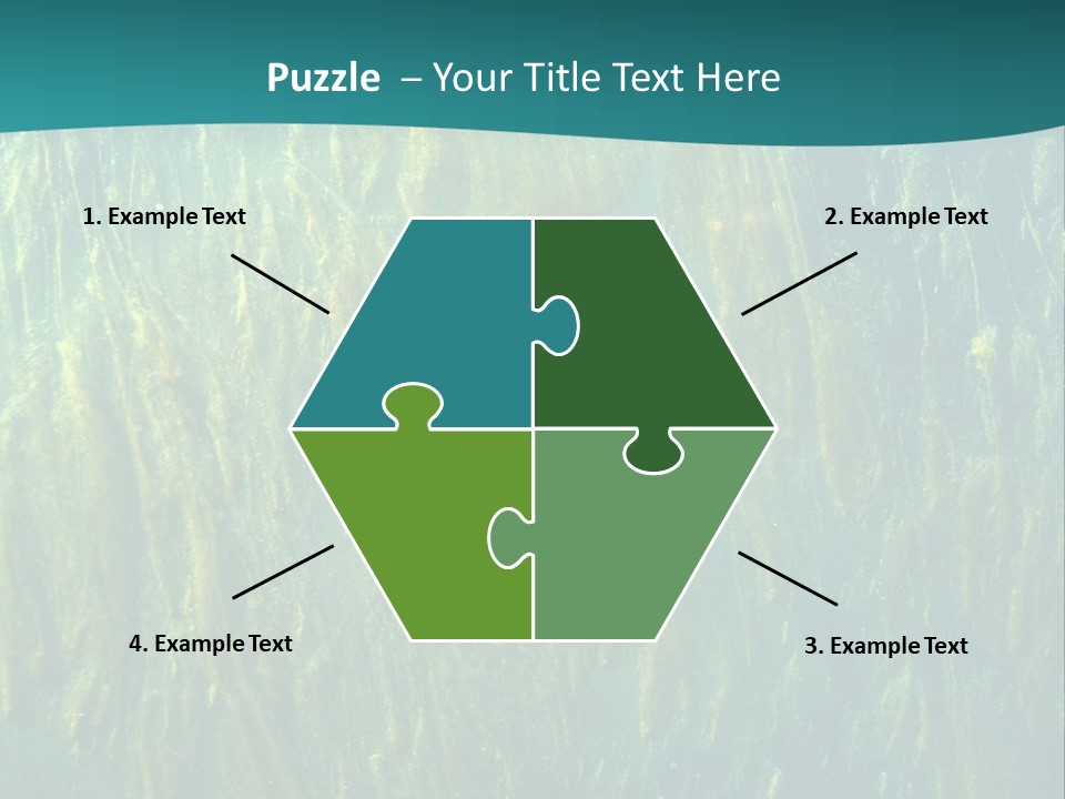 Algae Life Plant PowerPoint Template