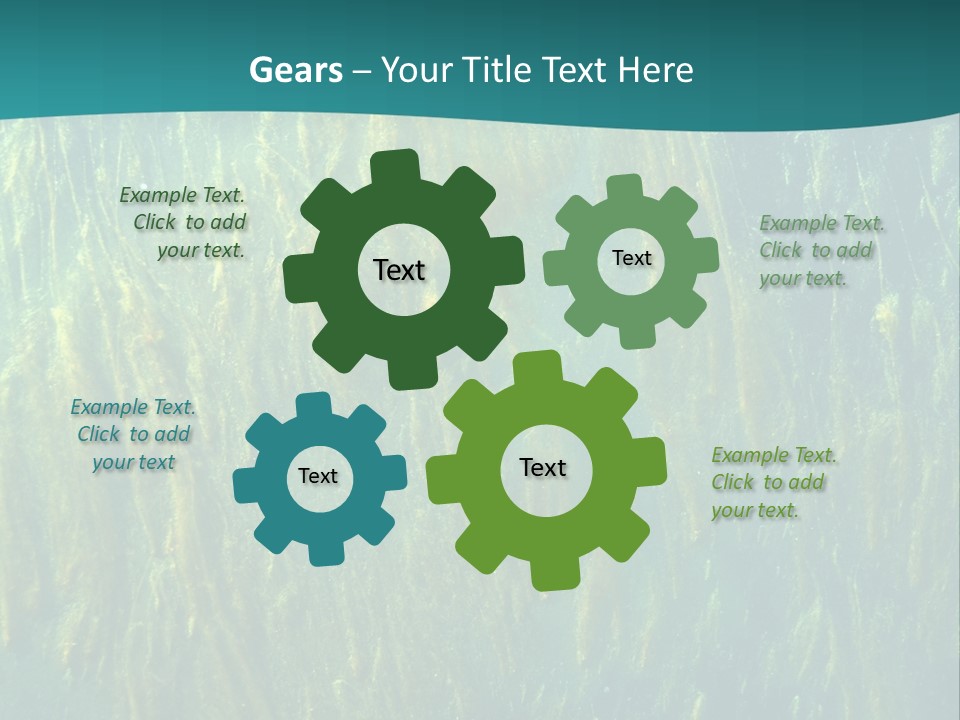 Algae Life Plant PowerPoint Template