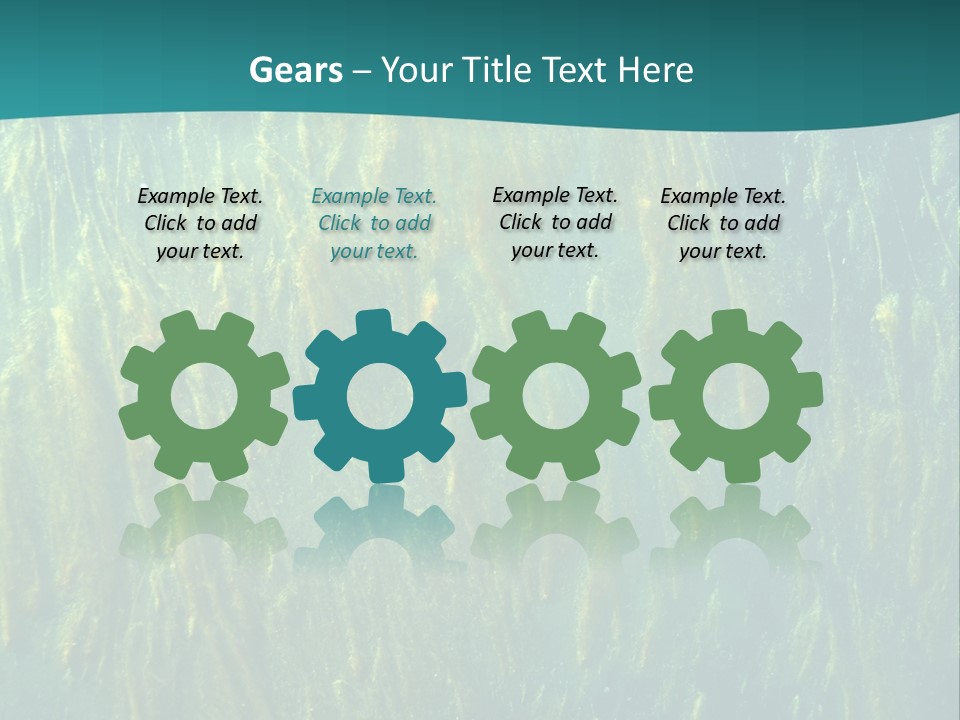 Algae Life Plant PowerPoint Template