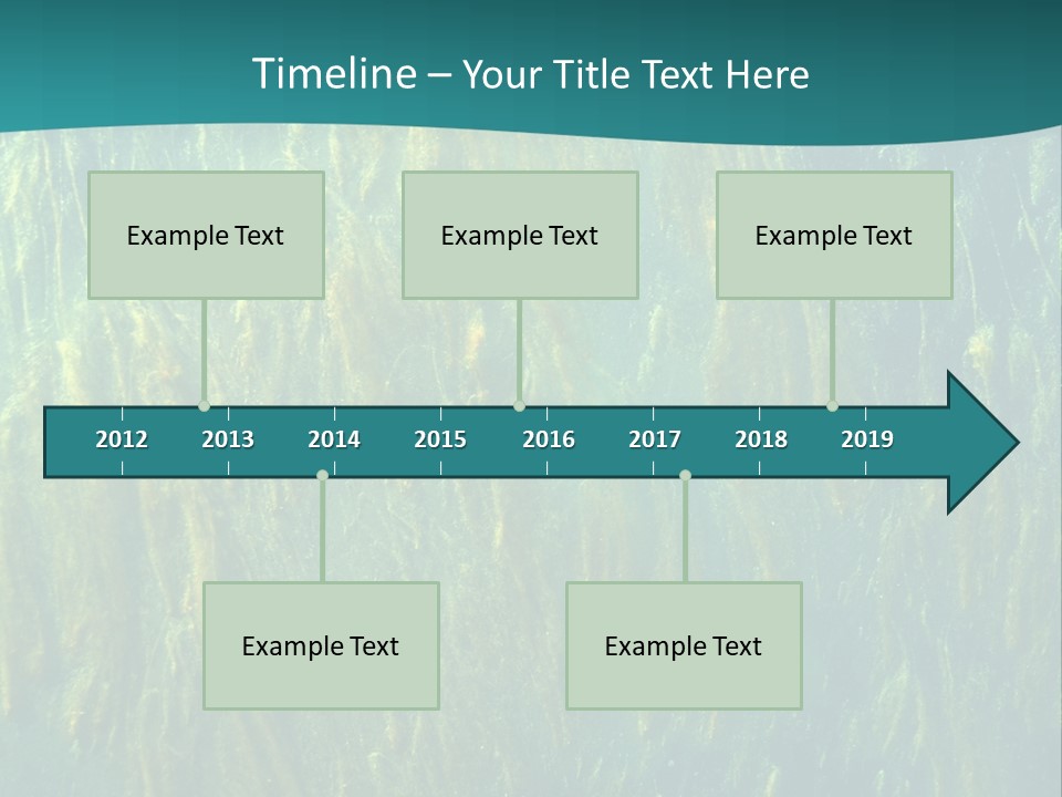 Algae Life Plant PowerPoint Template