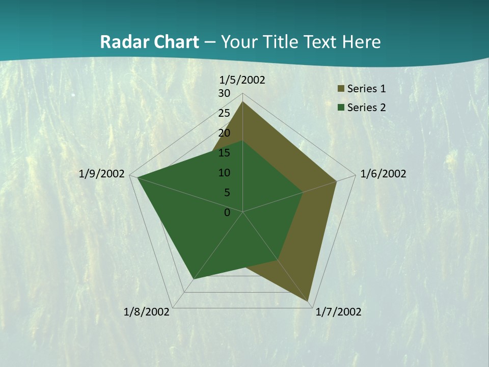 Algae Life Plant PowerPoint Template