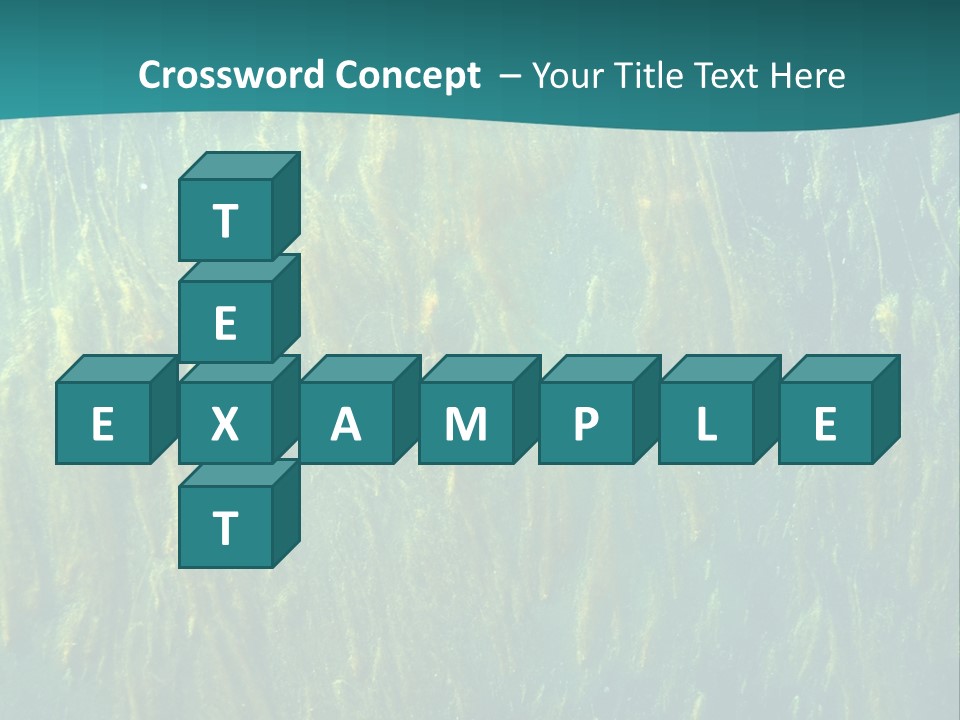 Algae Life Plant PowerPoint Template