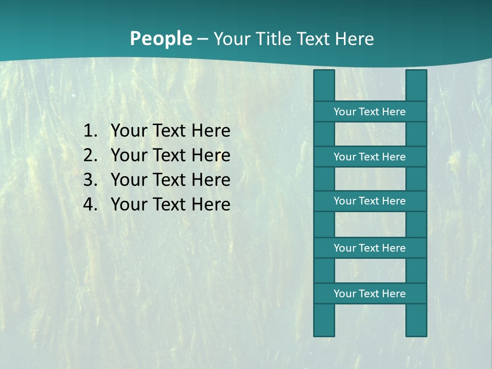 Algae Life Plant PowerPoint Template