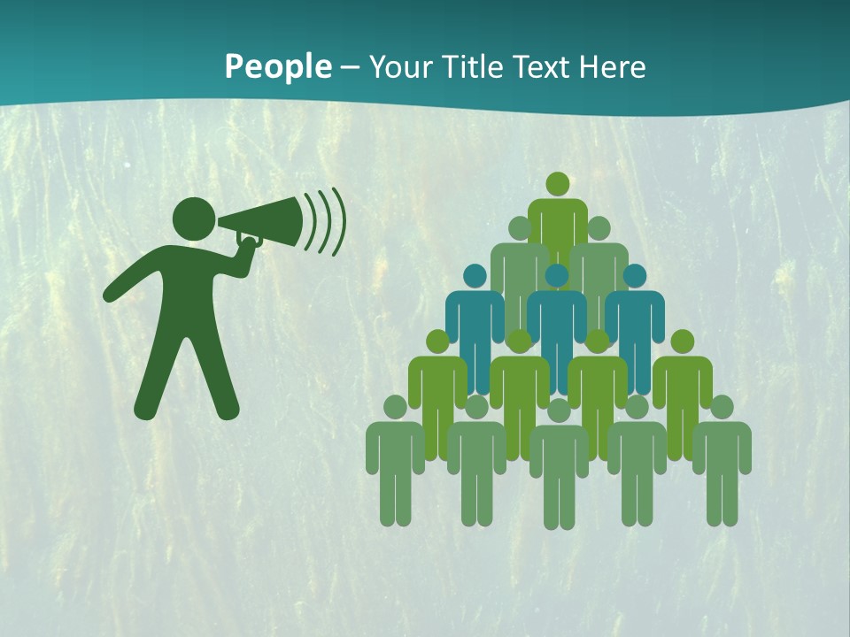 Algae Life Plant PowerPoint Template