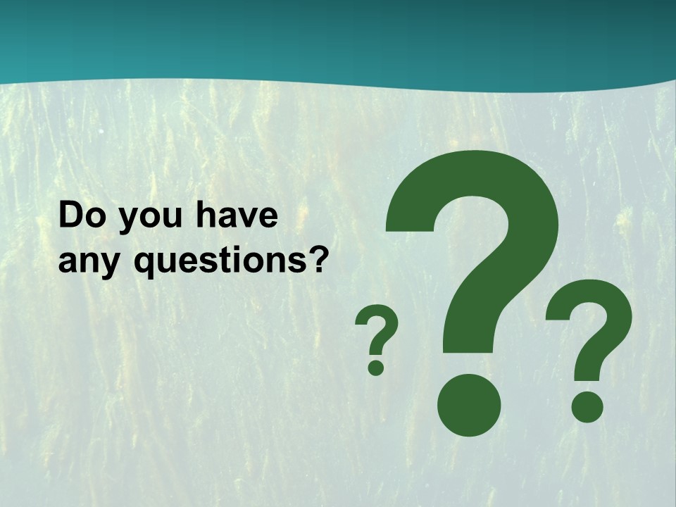 Algae Life Plant PowerPoint Template