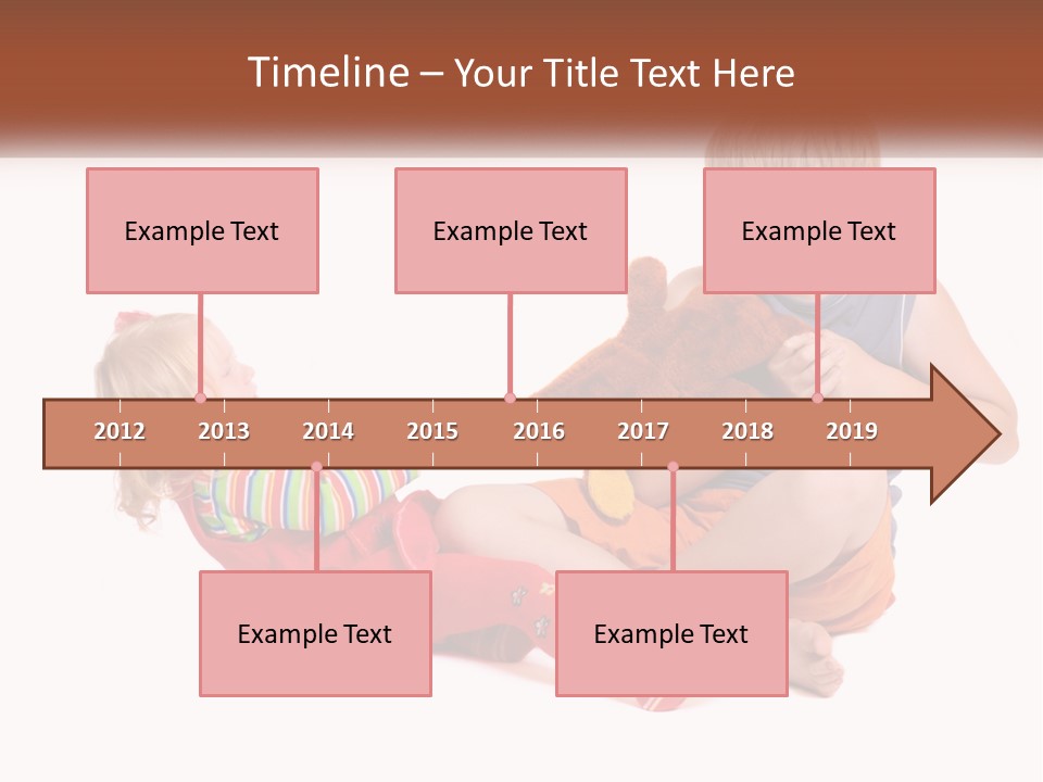 Quarrel Boy White PowerPoint Template