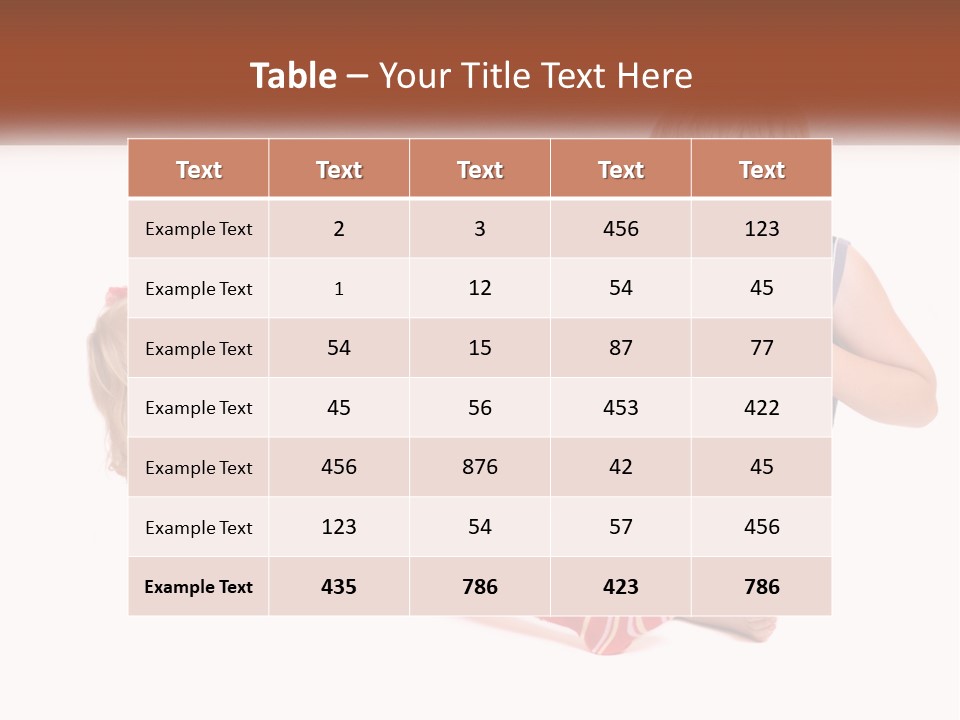 Quarrel Boy White PowerPoint Template